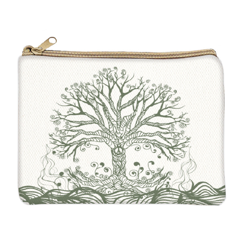 Tree of Life Cosmetic Bag