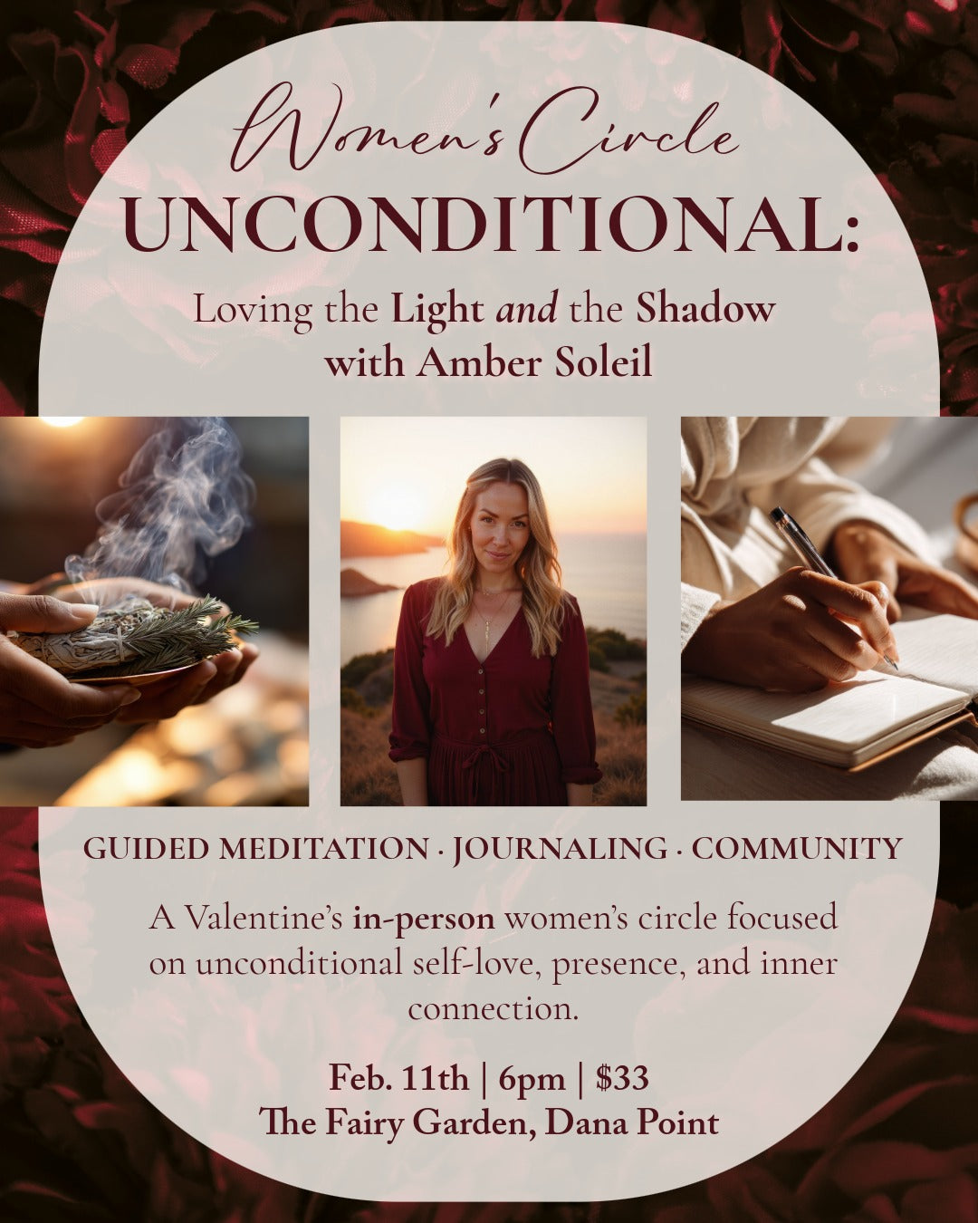 February Woman's Circle with Amber Soleil