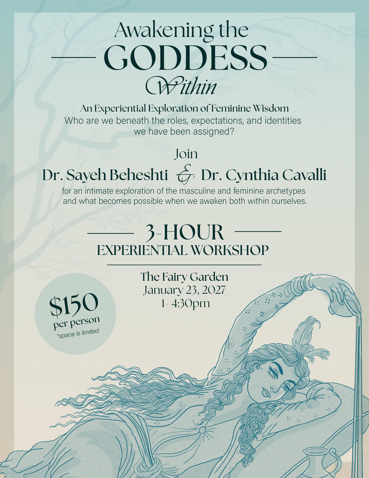 Awakening the Goddess Within | Saturday, 1:00 PM - 4:30PM