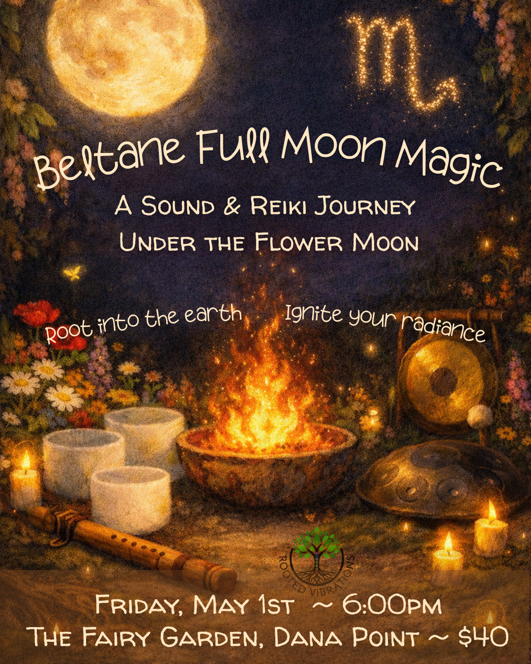Beltane Full Moon Magic | Friday, 6:00 PM