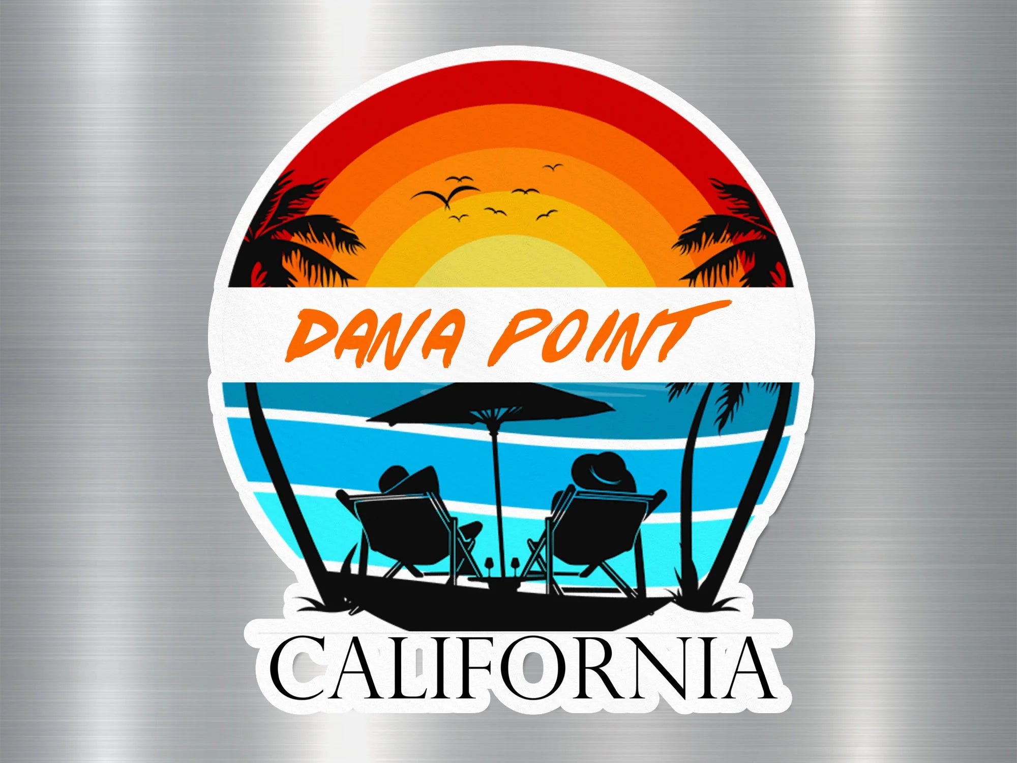 Dana Point Stickers - 4 inch