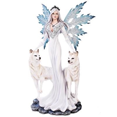 Fairy with Wolves