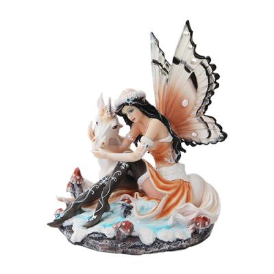 Fairy with Unicorn