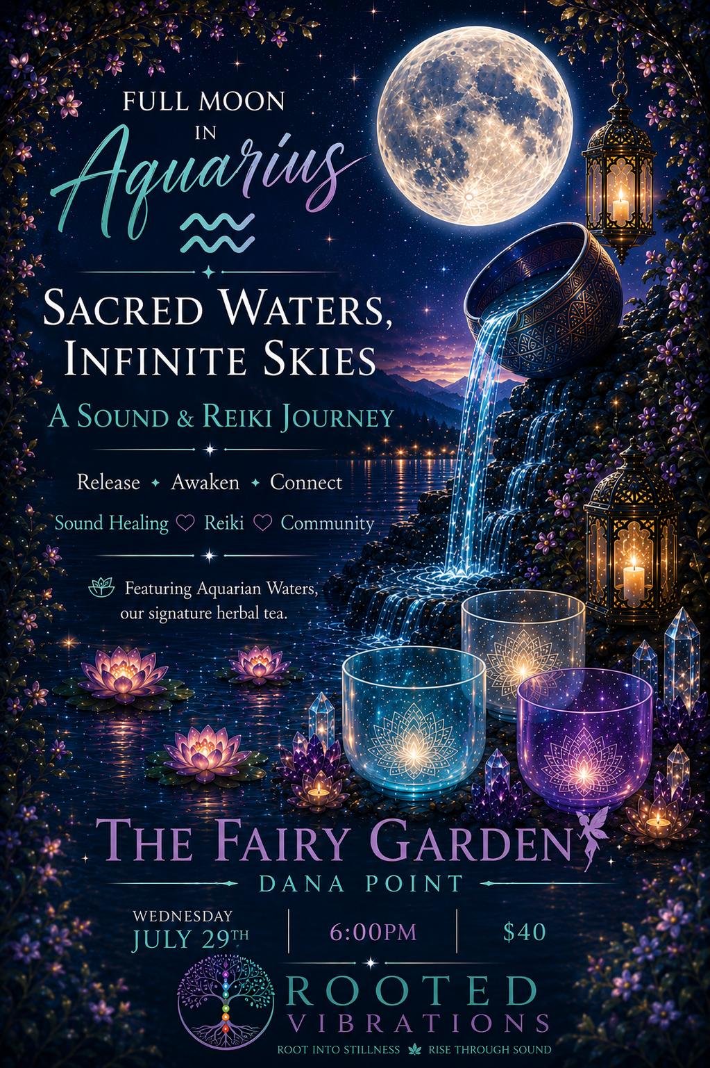 Full Moon In Aquarius | Wednesday, 6:00 PM