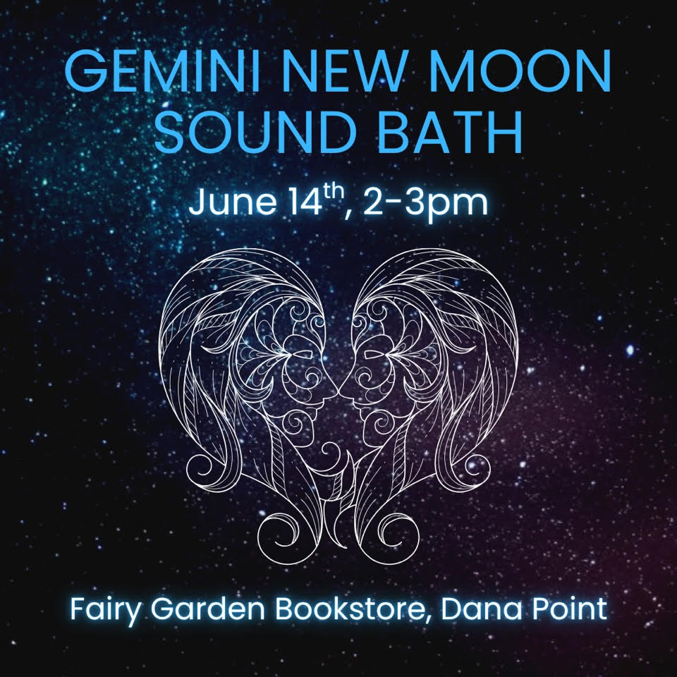 Gemini New Moon Sound Bath | Sunday, 2 PM