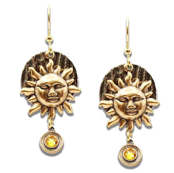 Earth Dreams Earrings Golden Sun