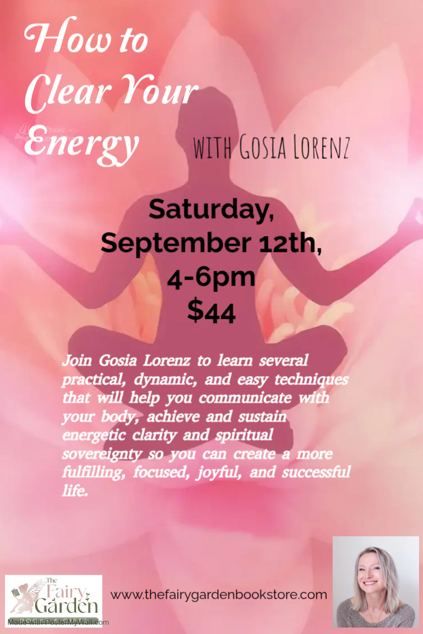 How to Clear Your Energy | Saturday, 4 PM