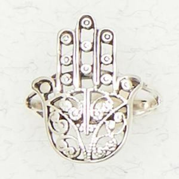 Silver Ring - Hamsa