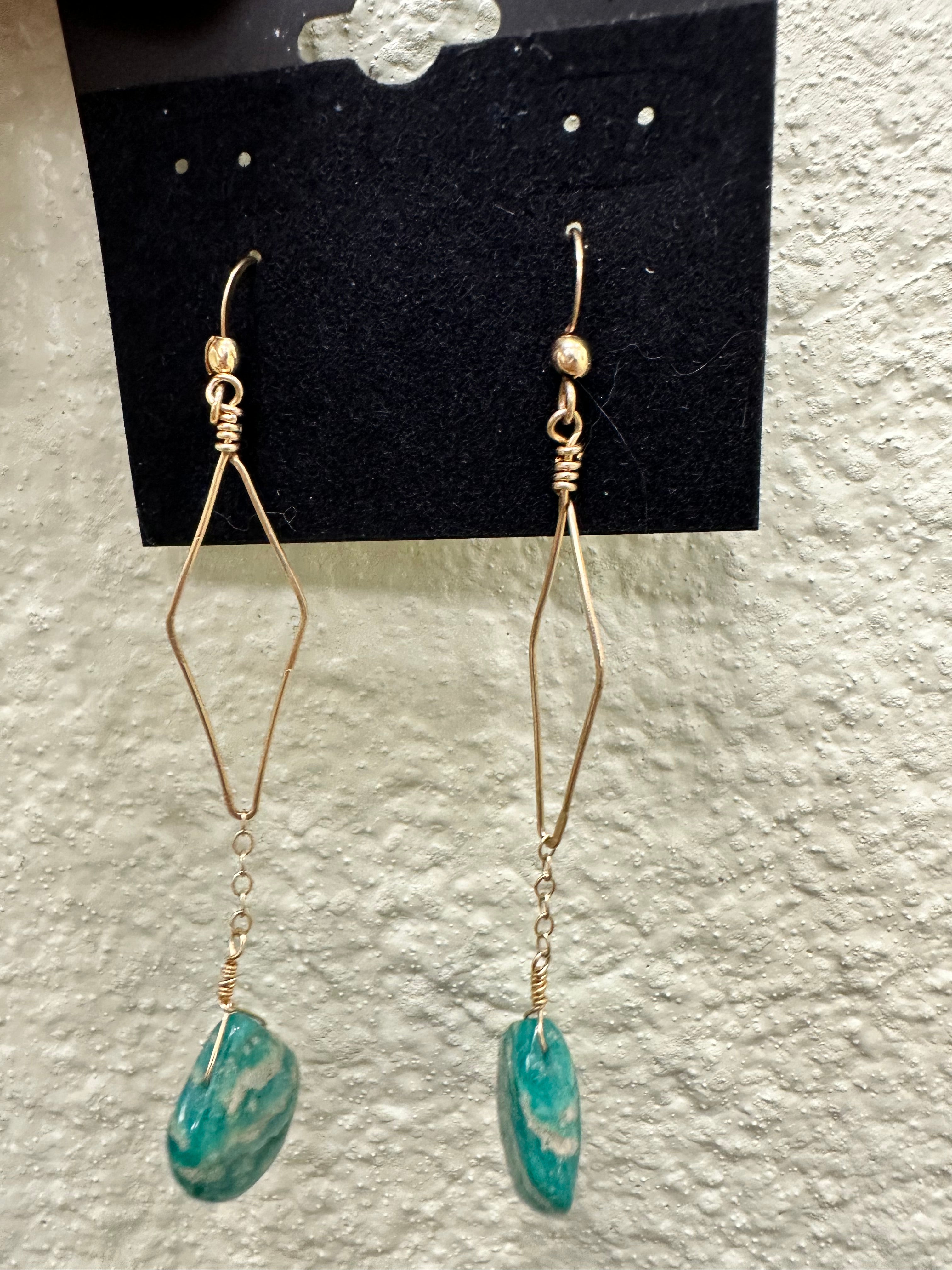 Amazonite Earrings