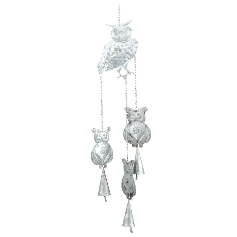 Owl Windchime with Bells