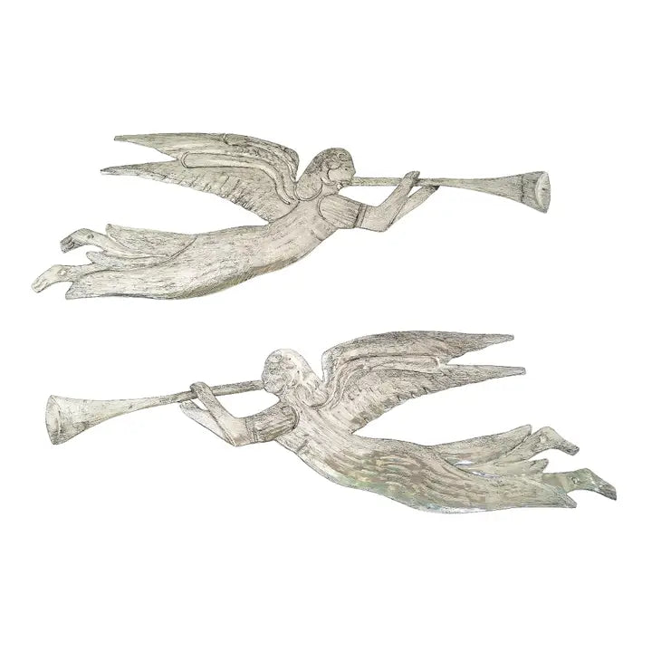 Handcrafted Tin Angels