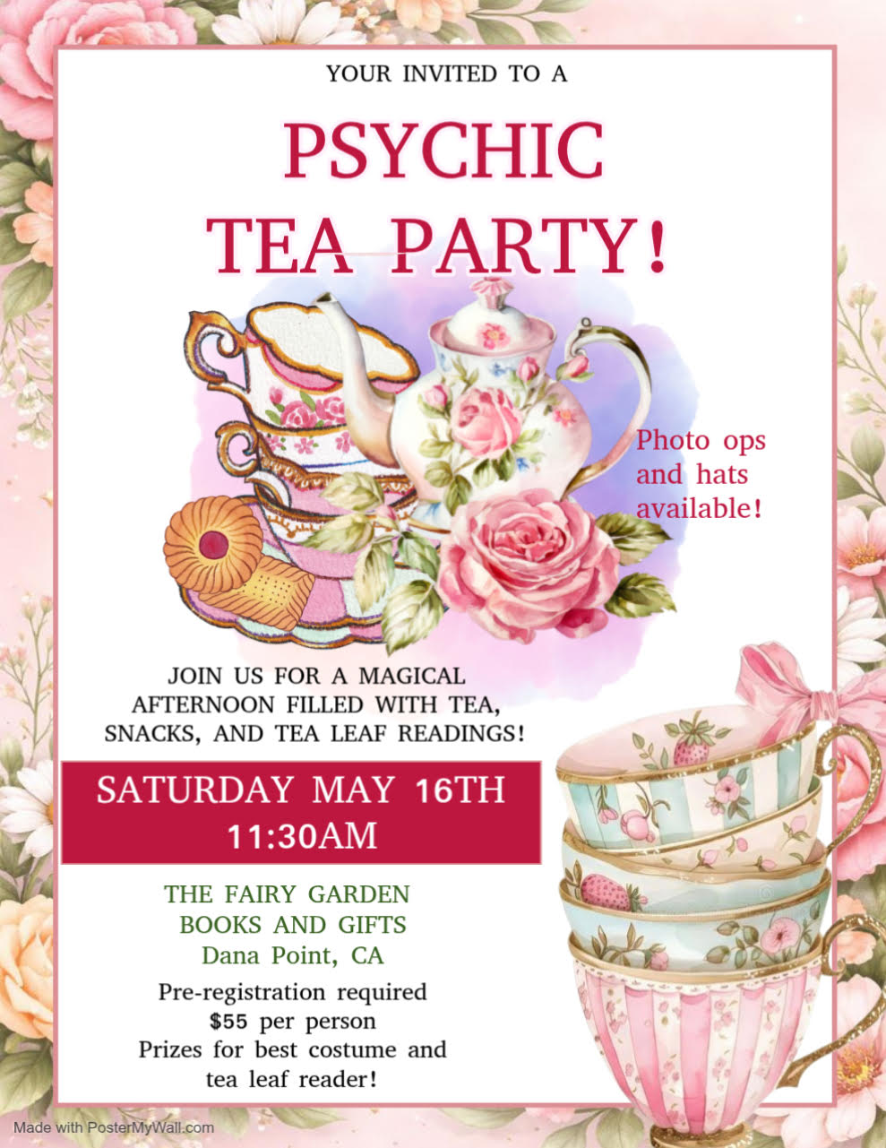 Psychic Tea Party 🎩☕| Saturday, 11:30 AM