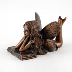 Reading Fairy Figurine