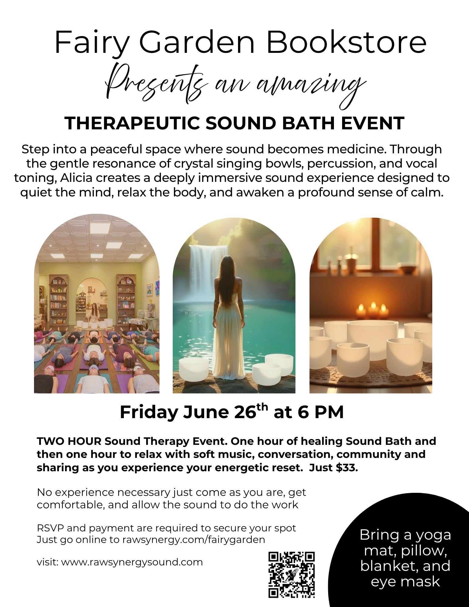 🎶 Therapeutic Sound Bath | Friday, 6:00 PM