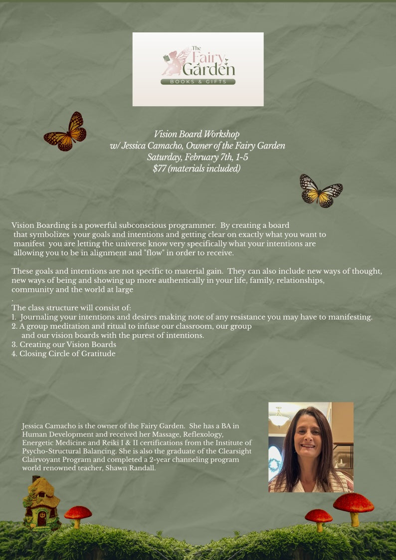 Vision Board Workshop w/ Jessica Camacho