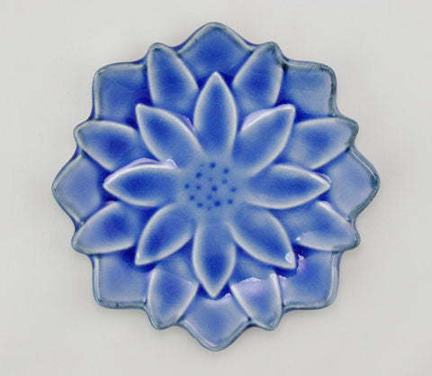 Blue Flower Dish
