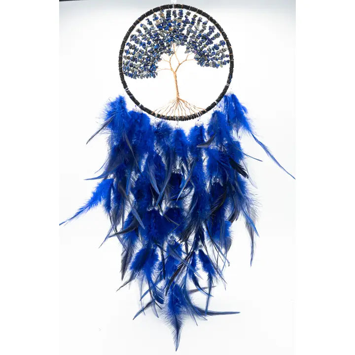 Blue Tree of Life Dreamcatcher