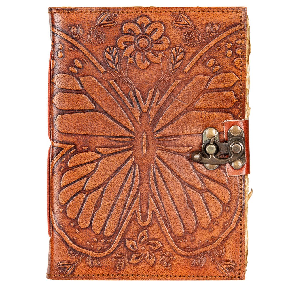 Butterfly Leather Journal