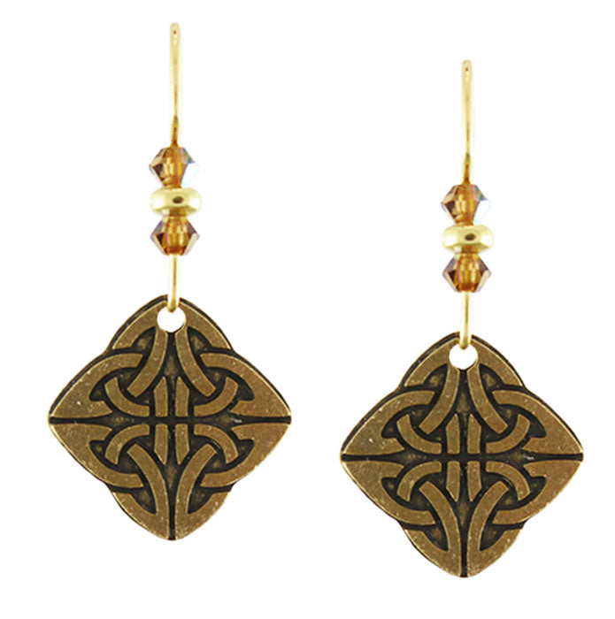 Earth Dreams Earrings Celtic Knots
