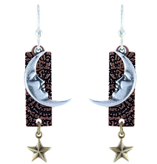 Earth Dreams Earrings Crescent Moon