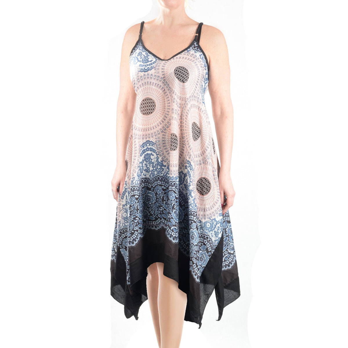 Rayon Handkerchief Dress