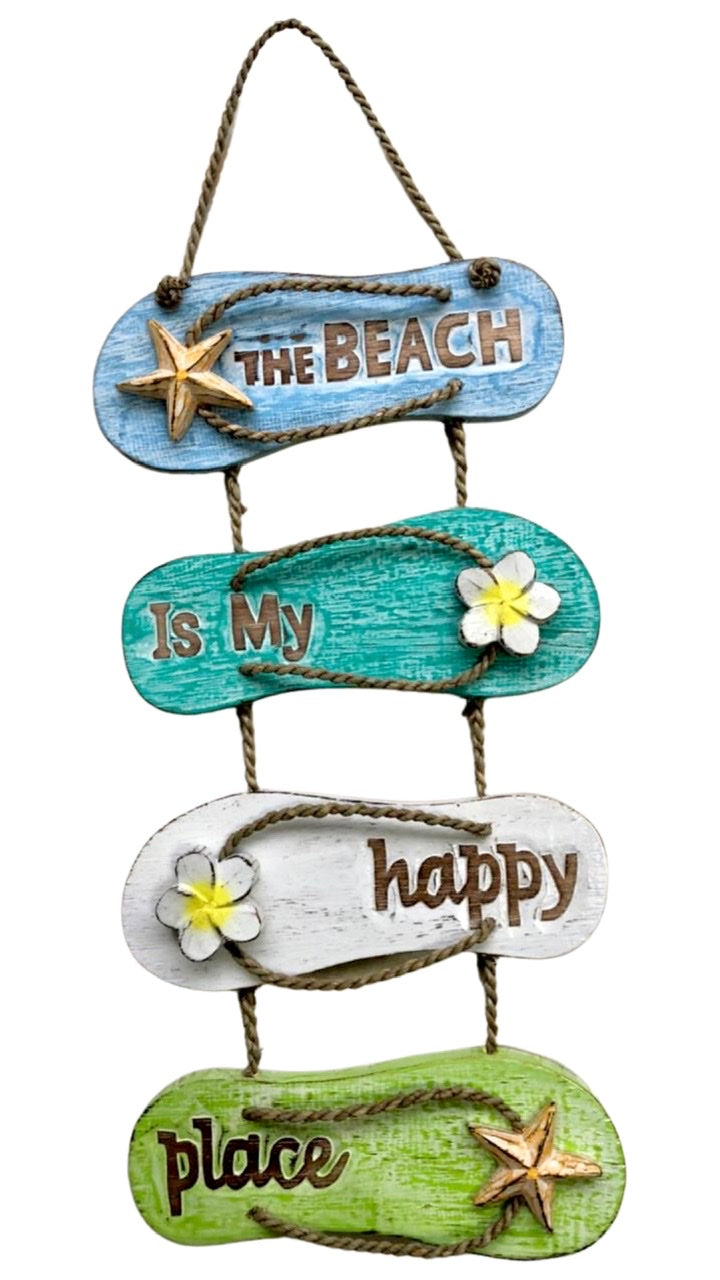 Happy Place Wooden Sign