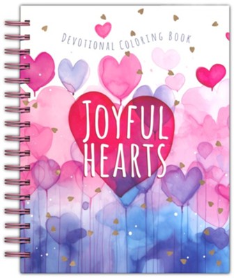 Joyful Hearts Devotional Coloring Book