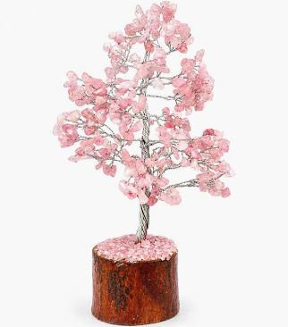 Rose Quartz Gem Tree