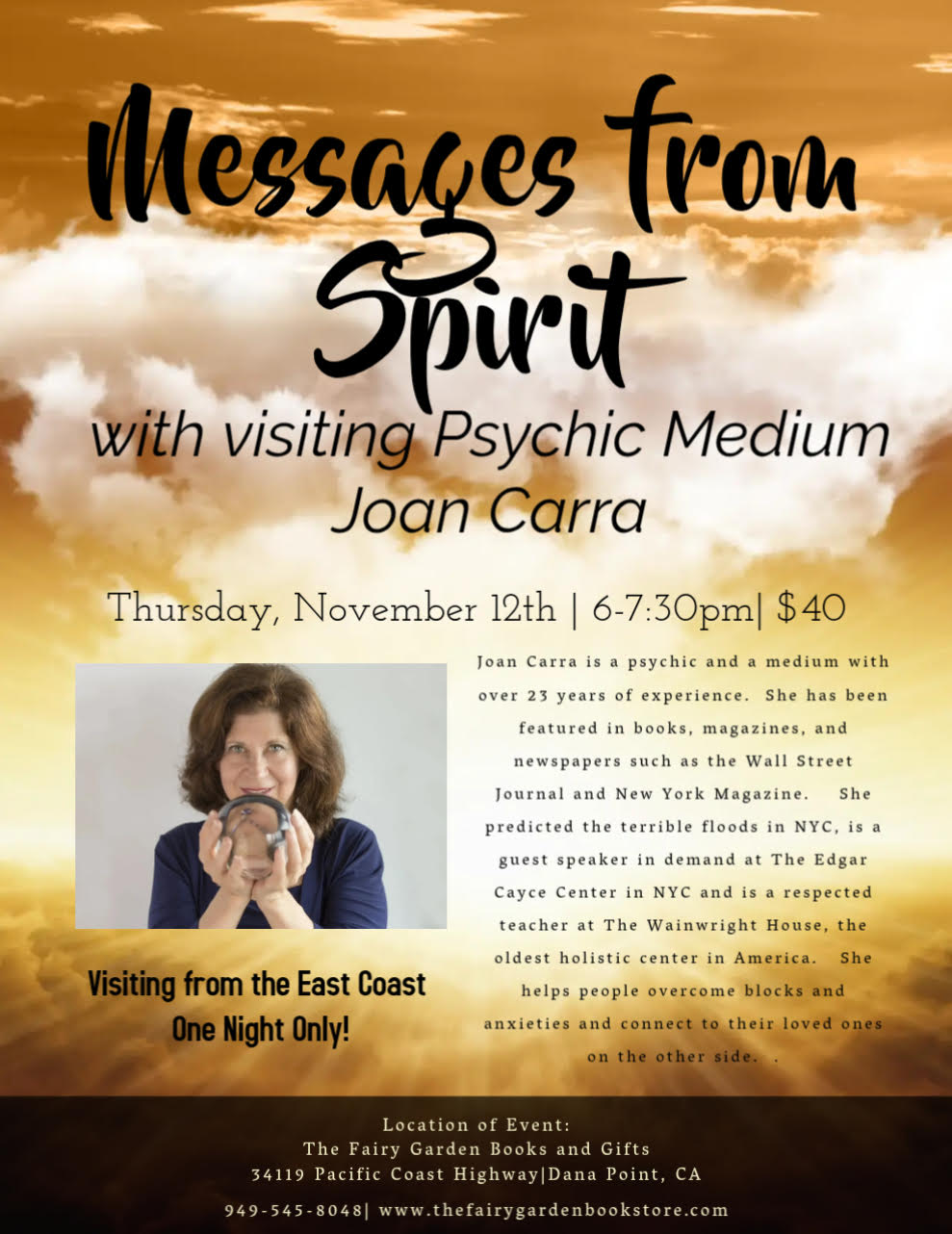 Messages From Spirit | Thursday, 6:00 PM